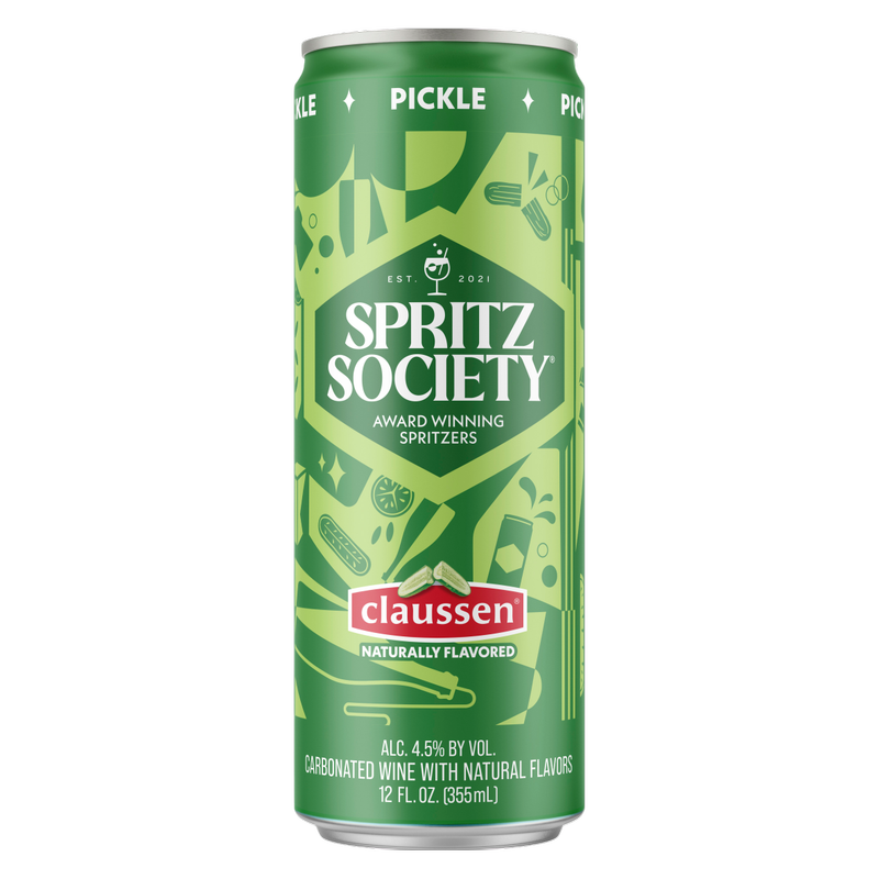SBV DRINK  Spritz Society Pickle Spritzer 4pk 12oz Cans 4.5% ABV - Spritz