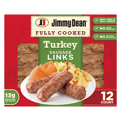 Jimmy Dean Turkey Sausage Links - 9.6oz