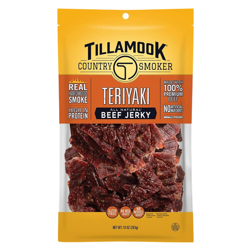 Tillamook Jerky Teriyaki 10oz