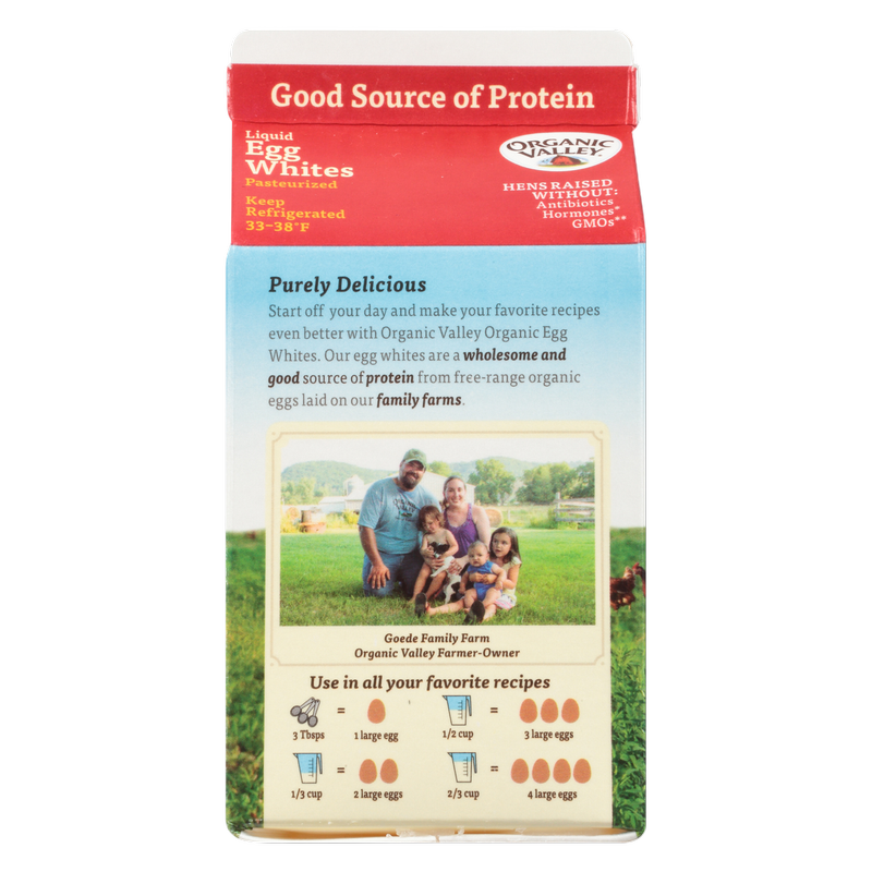 Organic Valley 100% Organic Pasteurized Egg Whites 16oz