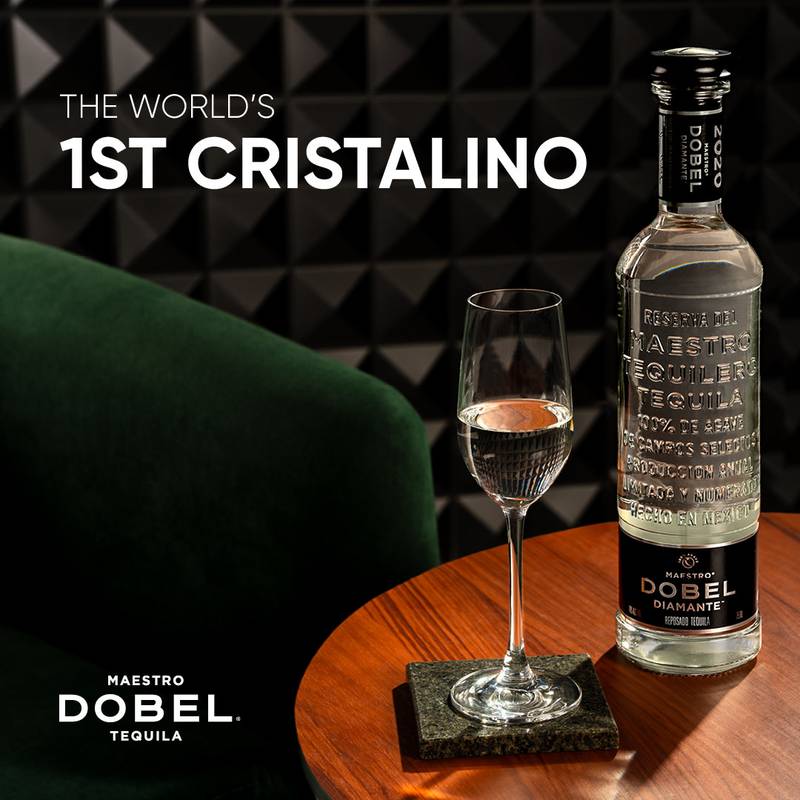 Maestro Dobel Diamante Tequila Cristalino 750ml (80 Proof