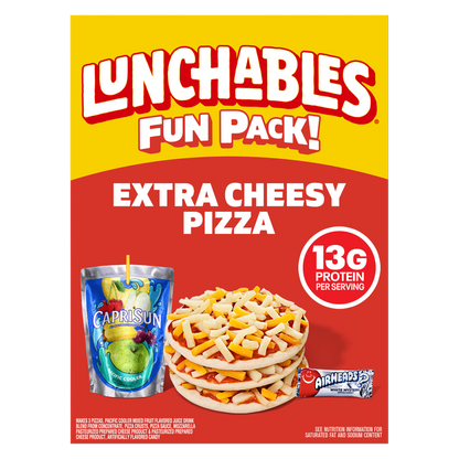 Lunchables Extra Cheesy Pizza with Capri Sun - 10.6oz