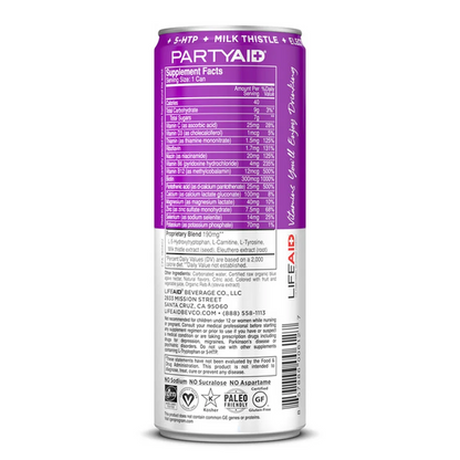 LifeAid Partyaid Restore 12oz