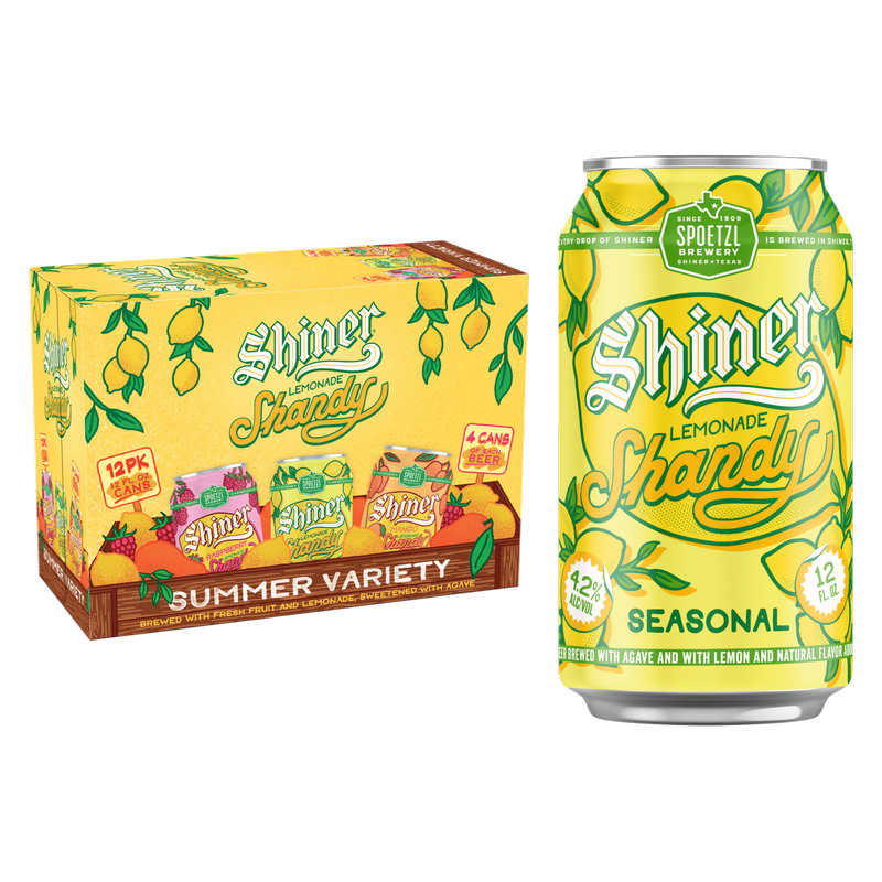 Shiner Rye Shiner Shandy Variety Pack (12PKC 12 OZ) - Shiner – BevMo!