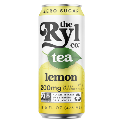 The Ryl Co Lemon Black Tea 16oz Can - The Ryl Co – BevMo!