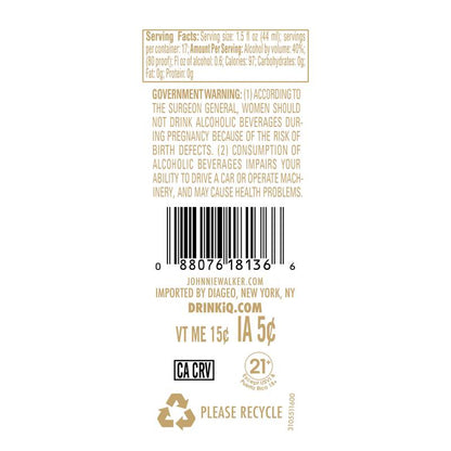 Johnnie Walker 18yr Blended Scotch 750ml