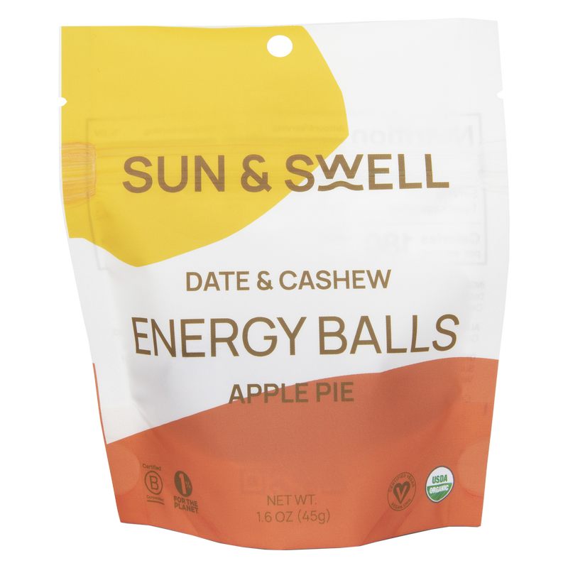 Sun & Swell Apple Pie Energy Bites 1.6 oz Bag