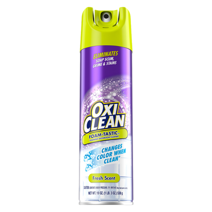 Oxiclean Foam-Tastic Foaming Bathroom Cleaner Fresh 19 oz