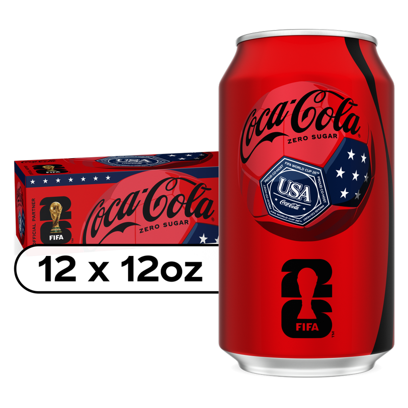 Coca-Cola Zero Sugar 12pk 12oz Can