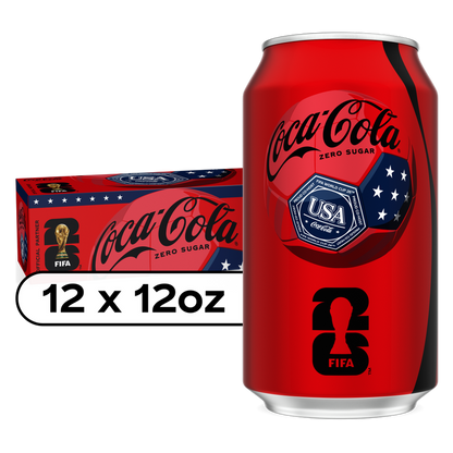 Coca-Cola Zero Sugar 12pk 12oz Can