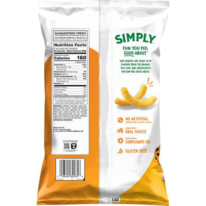 Simply Cheetos Puffs Organic White Cheddar 6oz 