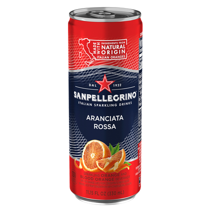 San Pellegrino Aranciata Rossa Blood Orange 11.15oz