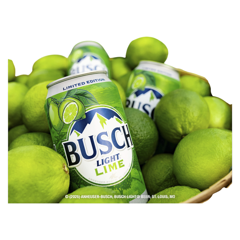 Busch Light Lime Lager 30pk 12oz Cans 4.1% ABV