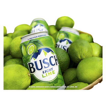 Busch Light Lime Lager 30pk 12oz Cans 4.1% ABV