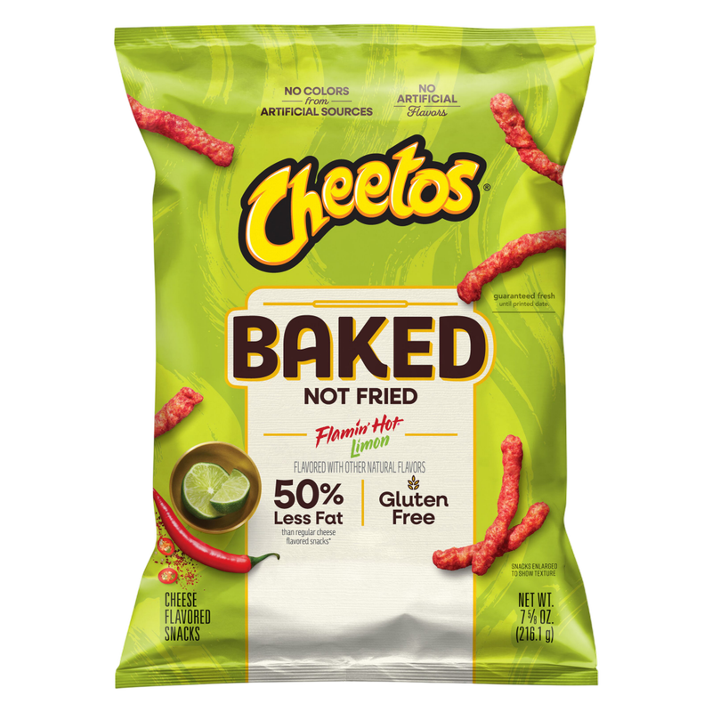 Cheetos Baked Flamin' Hot Limon 7.625oz