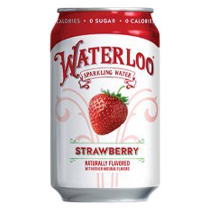 Waterloo 12pk Sparkling Strawberry Water 12oz Can