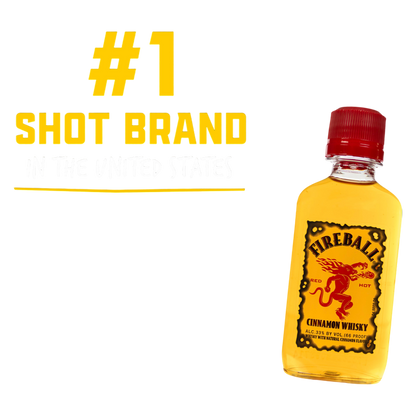 Fireball Hot Cinnamon Blended Whisky 50ml (66 Proof)