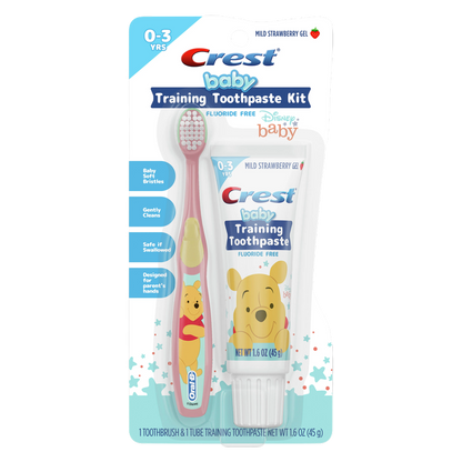 Crest Baby Training Toothpaste & Toothbrush Kit, Winnie the Pooh