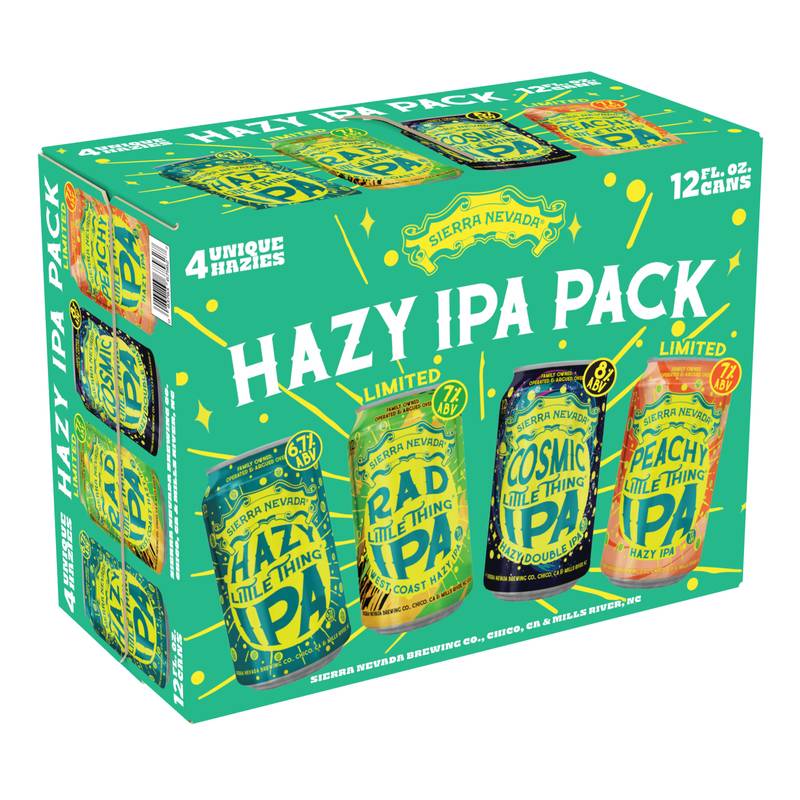 Sierra Nevada Hazy IPA Variety Pack 12pk 12oz Can 6.7% ABV