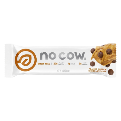 No Cow Peanut Butter Chocolate Chip Protein Bar, 2.12 oz