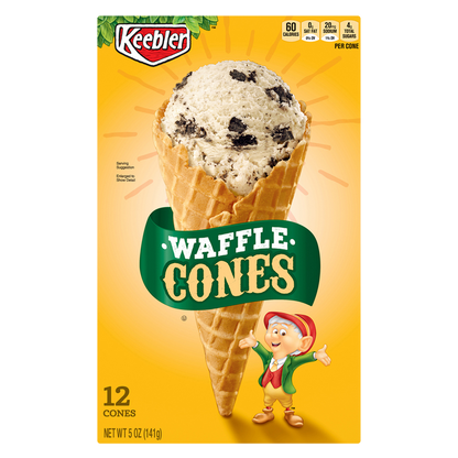 Keebler Waffle Cone 12ct 5oz