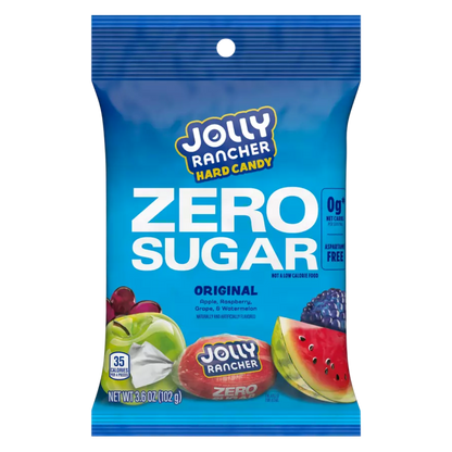 Jolly Rancher Zero Sugar Hard Candy, 3.6 oz