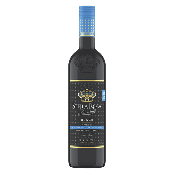 Stella Rosa Naturals Black Non-Alcoholic Wine 750 ml - Stella Rosa – BevMo!