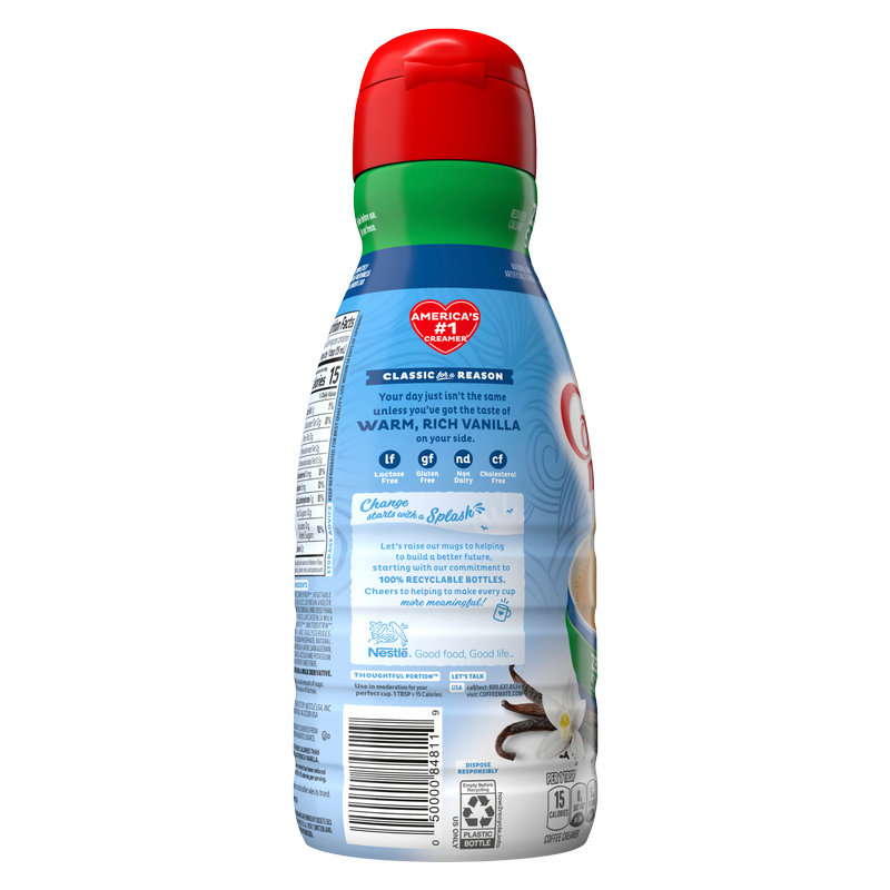 Coffee Mate French Vanilla Sugar Free 32oz Btl