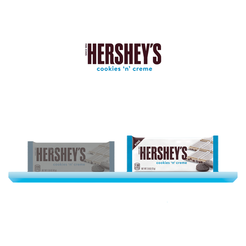 Hershey's Cookies 'n' Creme Bar King Size 2.6oz