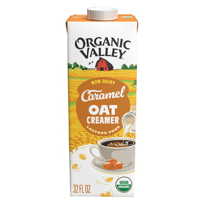 Organic Valley Caramel Oat Creamer 32oz Ctn