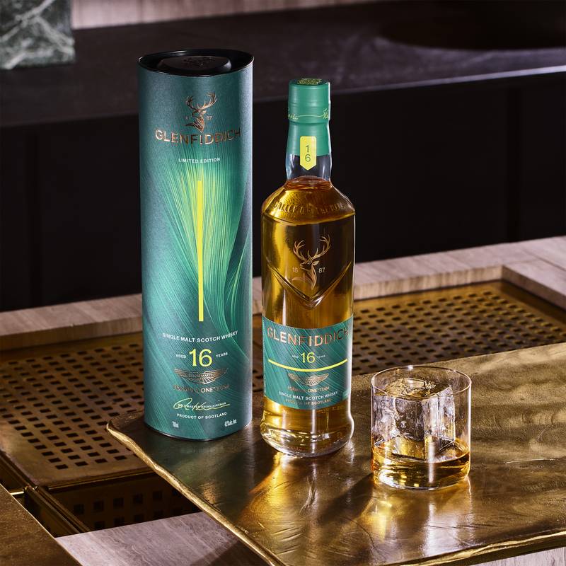 Glenfiddich 16 Year Aston Martin 2026 750ml - Glenfiddich – BevMo!