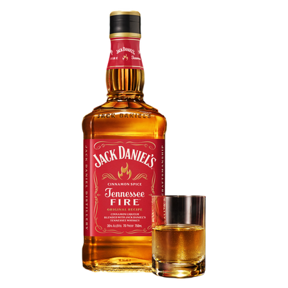 Jack Daniel's Tennessee Fire Whiskey 750ml (70 Proof) - Jack