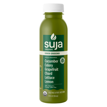 Suja Organic Uber Greens Cold Pressed Juice 12oz Btl