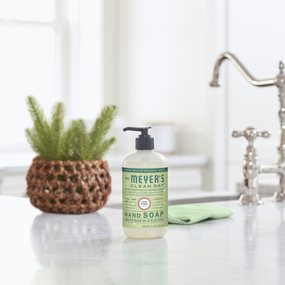Mrs. Meyer's Clean Day Liquid Hand Soap, Iowa Pine Scent, 12.5 Ounce Bottle