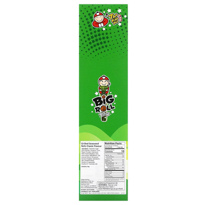 Tao Kae Noi Classic Big Rolll Grilled Seaweed Roll, 6-Pack, .63 oz