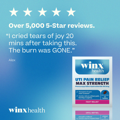 Winx Fast Acting UTI Pain Relief 24 ct