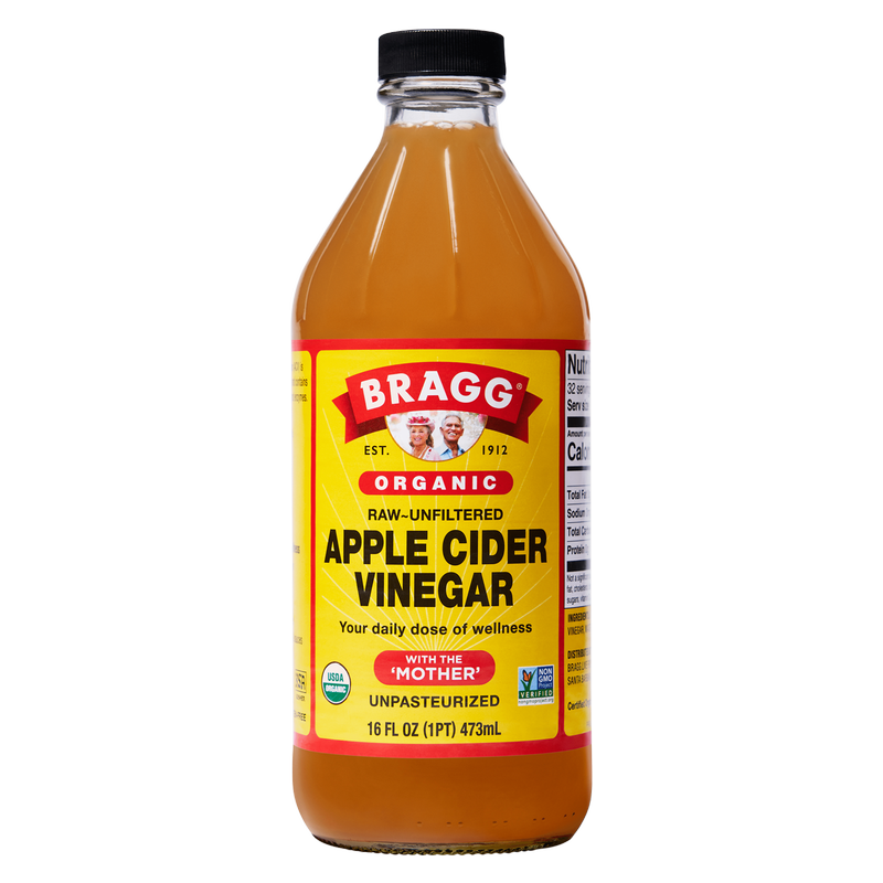 Bev Apple Bragg Organic Apple Cider Vinegar 16oz Btl - Bragg – BevMo!