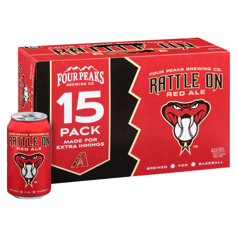 Four Peaks Sports Pack - Rattle On Red Ale 15pk 12oz Can