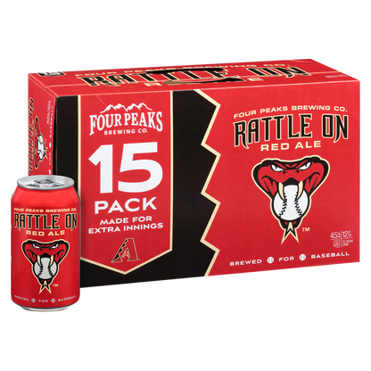 Four Peaks Sports Pack - Rattle On Red Ale 15pk 12oz Can