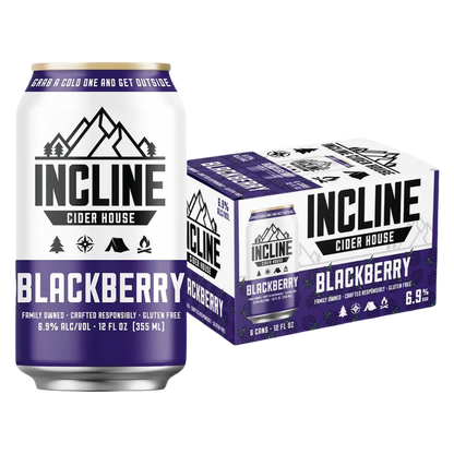 Incline Blackberry Cider 6pk 12oz Can