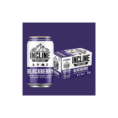 Incline Blackberry Cider 6pk 12oz Can