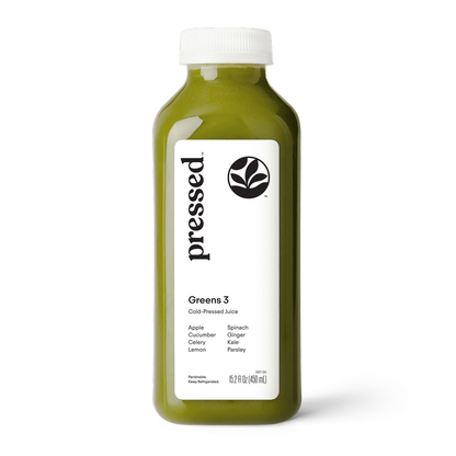 Pressed Cold Pressed Green with Ginger