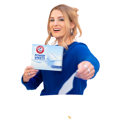 Arm & Hammer Laundry XL Detergent Sheets Fragrance Free, 35ct