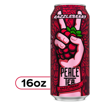 Peace Tea Razzleberry 16oz Can