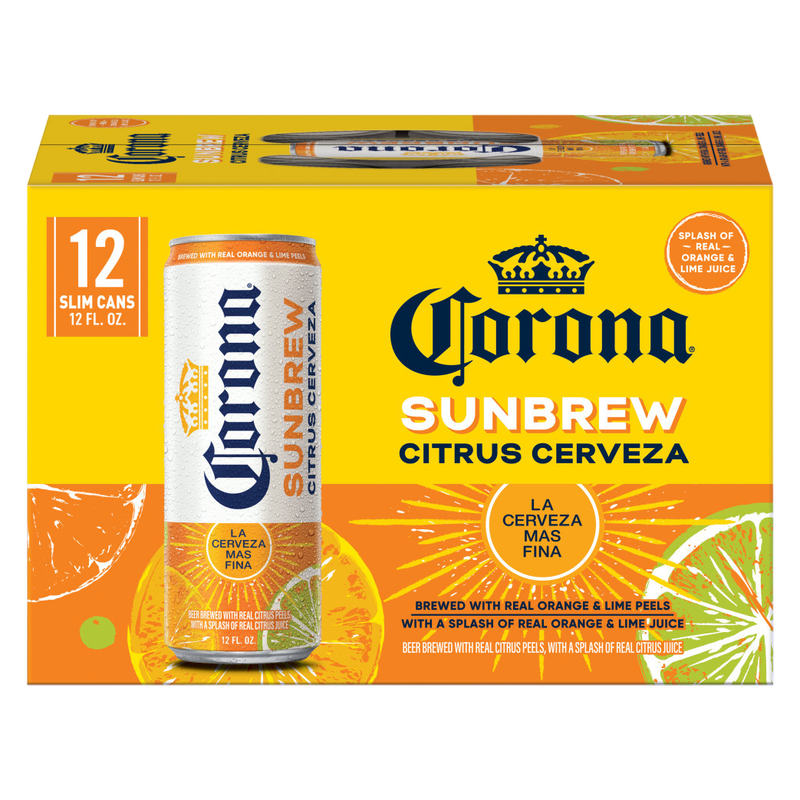 Corona Sunbrew Citrus Cerveza 12pk 12oz Can
