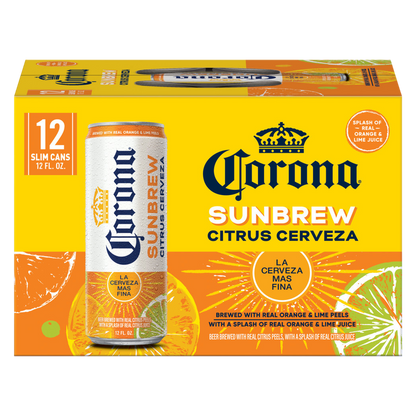Corona Sunbrew Citrus Cerveza 12pk 12oz Can