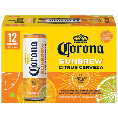 Corona Sunbrew Citrus Cerveza 12pk 12oz Can