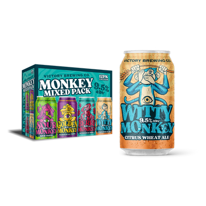 Victory Mystical Monkey Variety Pack 12pk 12oz Can 9.5% ABV