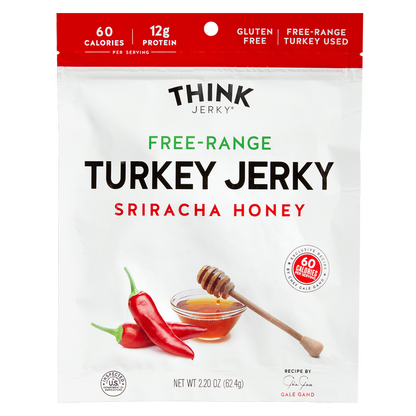 Think Jerky Sriracha Honey Free Range Turkey Jerky 2.2oz
