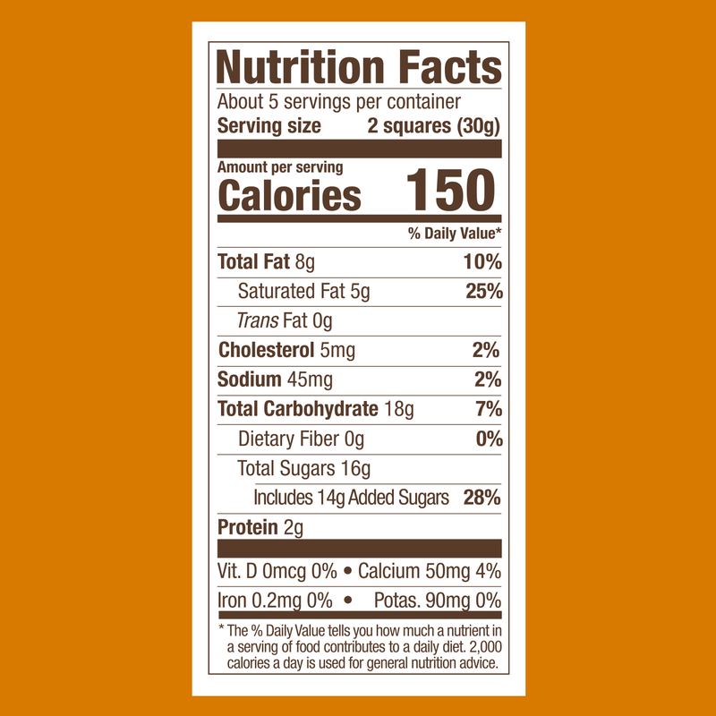 Ghirardelli Milk Chocolate Caramel Squares 5.32oz